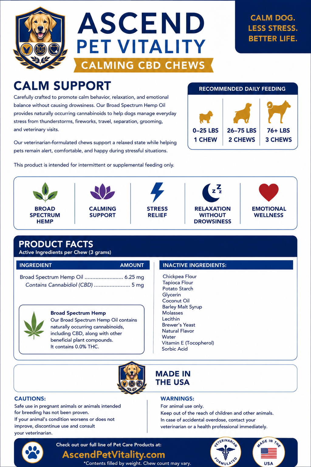Calming Support Chews